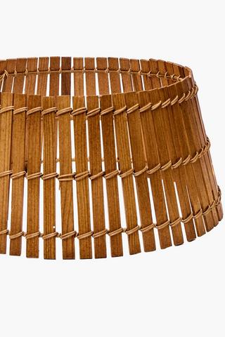 Slatted Christmas Tree Skirt, 55x21cm