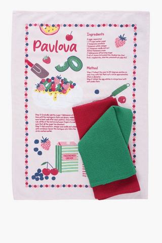 Pack Of 3 Christmas Tea Towel Set