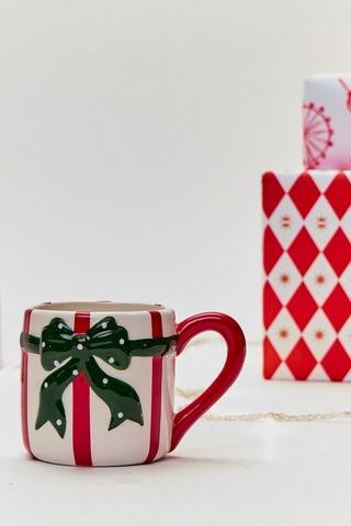 Christmas Bow Mug