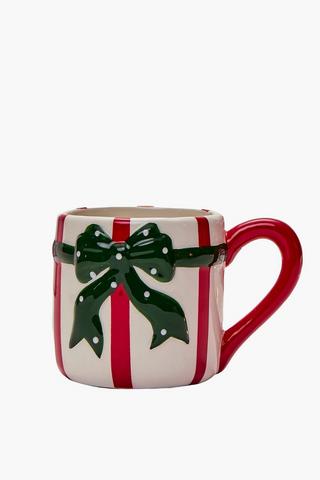 Christmas Bow Mug