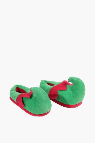 Christmas Kids Elf Slippers