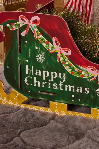 Santas Sleigh Box, 51x28cm