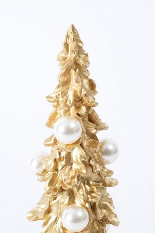 Christmas Tree With Pearls, 33cm