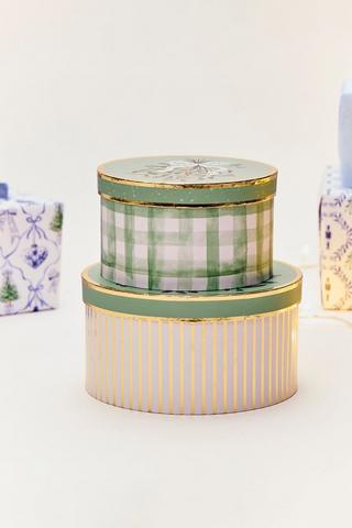 Wreath Round Gift Box. Extra Large