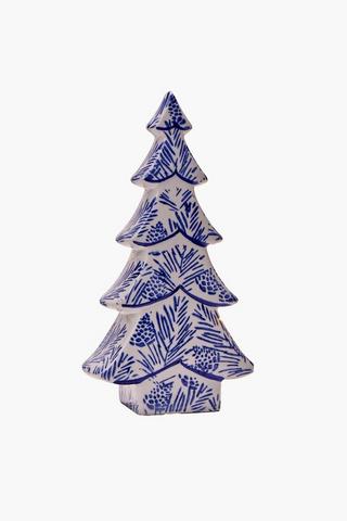 Delft Leaf Christmas Tree, 31cm