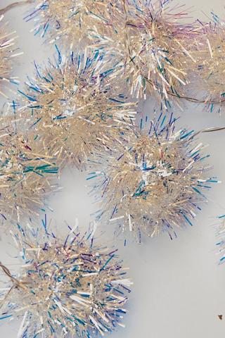 Christmas Iridescent String Lights, 165cm