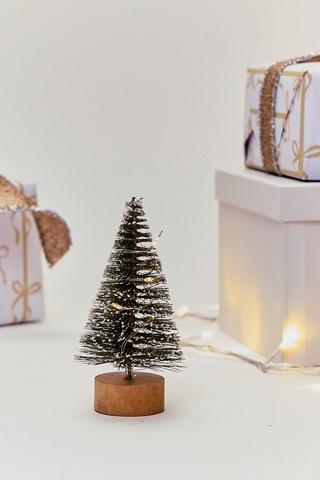Led Brush Christmas Tree, 20cm
