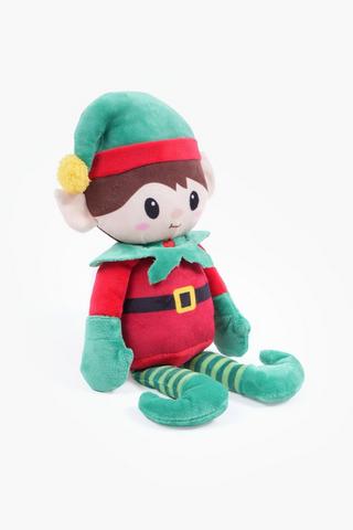 Christmas Saint Elf Soft Toy, 32cm