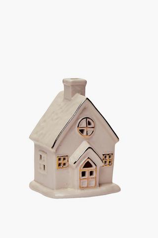 Christmas Led House Statue, 7x10cm