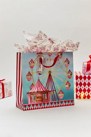 Christmas Carnival Gift Bag, Medium