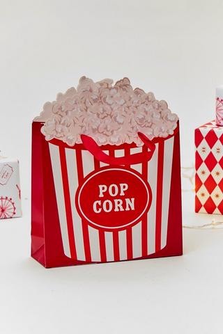 Christmas Popcorn Shaped Gift Bag, Small