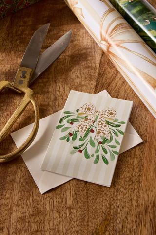 Christmas Mistletoe Mini Card