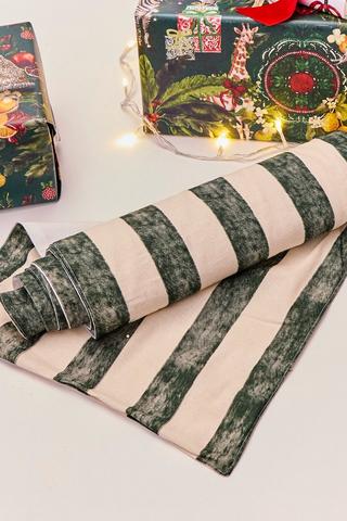 Christmas Stripe Table Runner