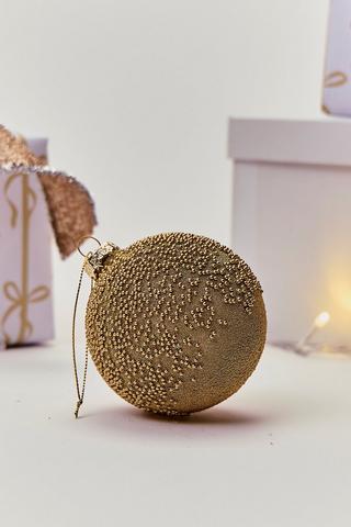 Christmas Beaded Bauble, 8cm