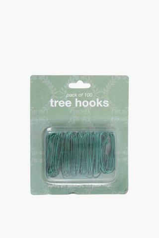 100 Pack Christmas Tree Hooks