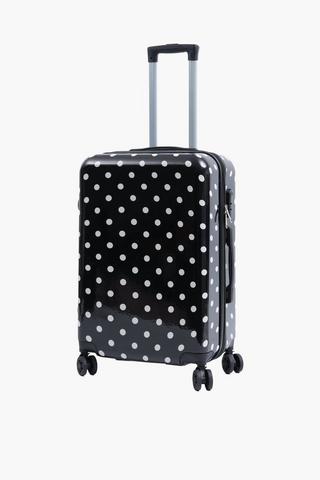 Hardcover Suitcase Polka Dot Medium, 15kg