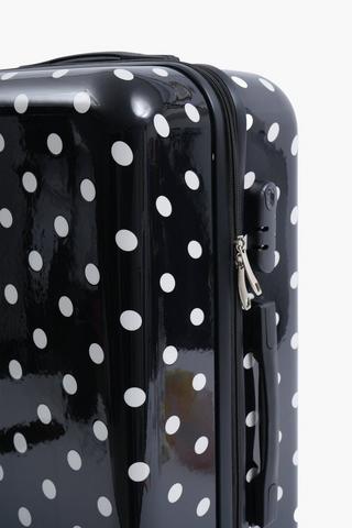 Hardcover Suitcase Polka Dot Medium, 15kg