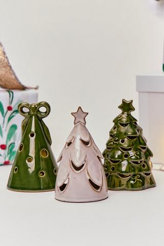 Assorted Led Christmas Tree, 12.5cm