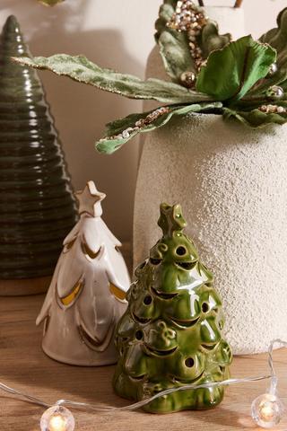 Assorted Led Christmas Tree, 12.5cm