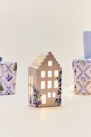 Led Delft Dutch House, 9.5x18cm