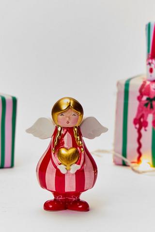 Assorted Angel Heart Statue, 12cm