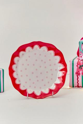 Christmas Melamine Side Plate
