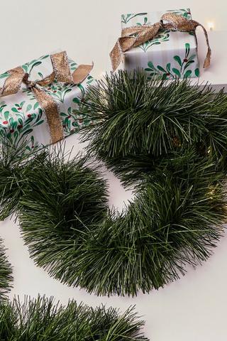 Thick Tinsel Garland, 2.5m