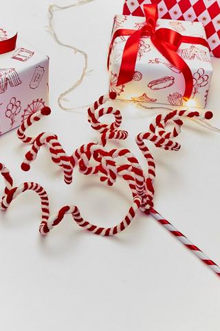 Christmas Candy Twirl Filler, 65cm