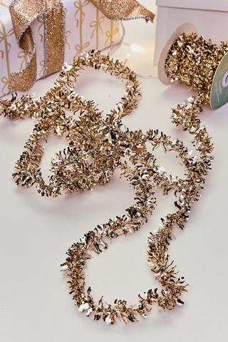 Christmas Thin Tinsel, 10m