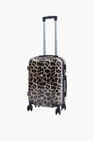 Hardcover Suitcase Leopard Small, 12kg