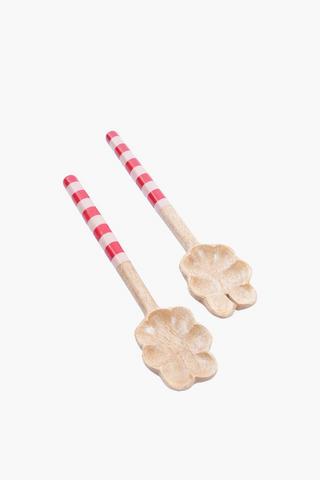Krog Wooden Cutlery Serving Set