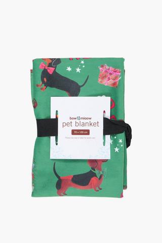 Christmas Toffee And Friend Pet Blanket