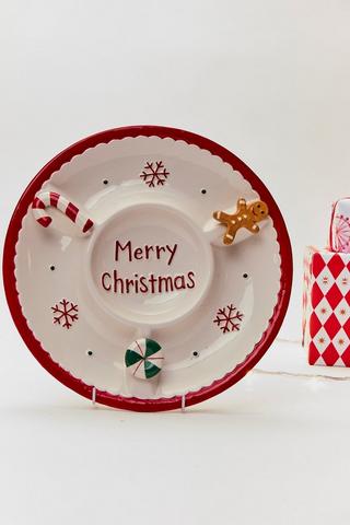 4 Divisional Christmas Platter