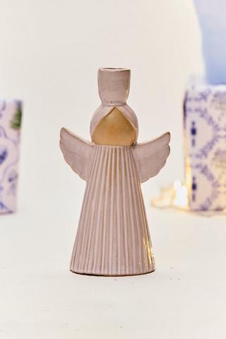 Christmas Angel Dinner Candle Holder, 10x18cm