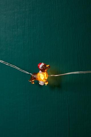 Christmas Sausage Dogs String Lights, 140cm