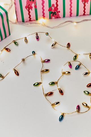 Christmas Multi Bulbs String Lights, 240cm