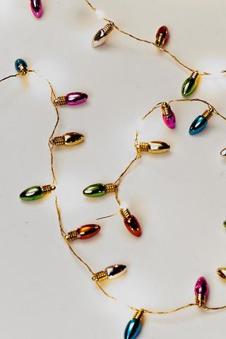 Christmas Multi Bulbs String Lights, 240cm