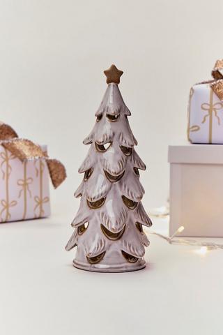 Led Glaze Christmas Tree, 26cm