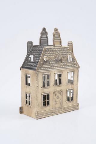 Christmas Metal Lantern House, 36cm