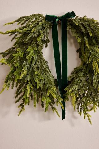 Christmas Greenery Wreath, 60cm