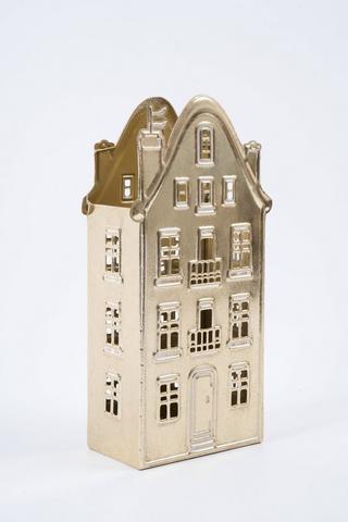 Christmas Metal Lantern House, 47.5cm