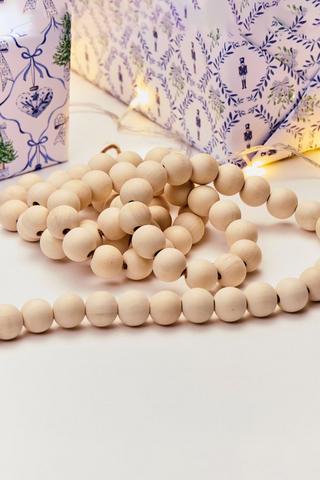 Christmas Beaded Garland, 190cm