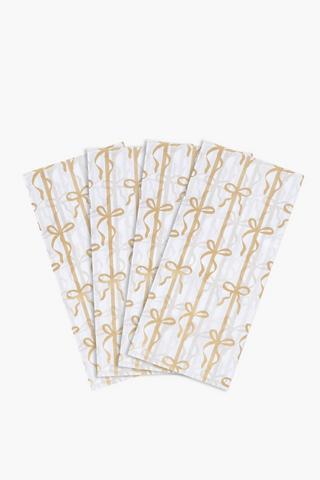 Stripe Bows Tissue Paper