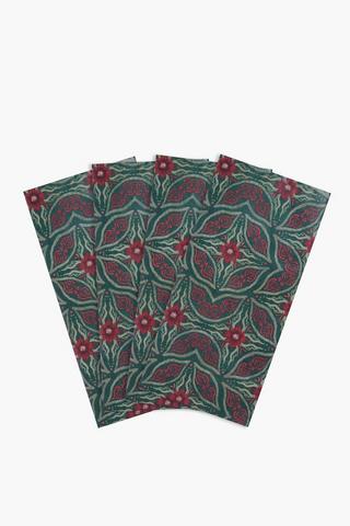 Geo Flower Tissue Paper