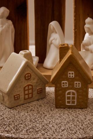3 Pack Christmas House Set