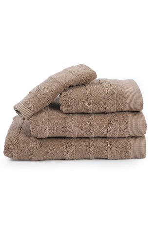 Premium Cotton Zero Twist High Low Bath Towel