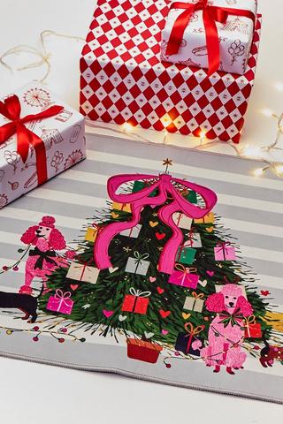 Christmas Digital Printed Dog Rug, 60x90cm