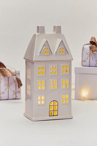 Led Christmas Townhouse, 30cm