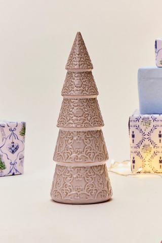 Embossed Christmas Tree, 32cm