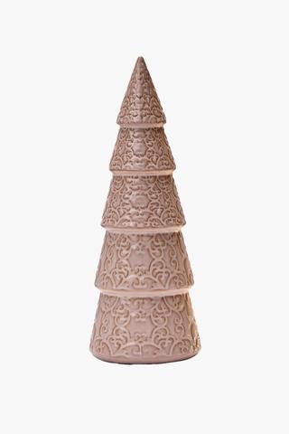 Embossed Christmas Tree, 32cm